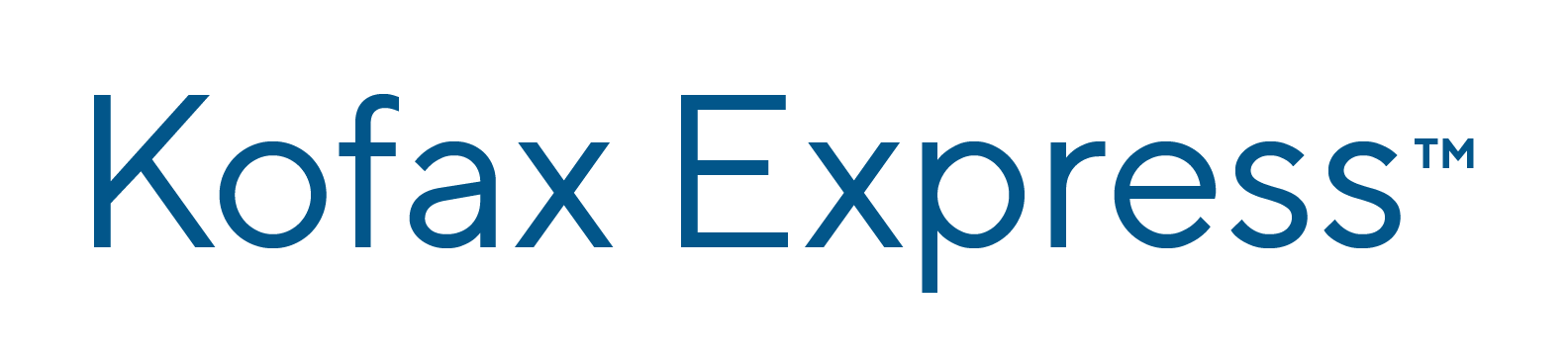 Kofax Express Blue logo