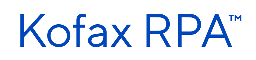 Kofax Robot Process Automation (RPA) logo
