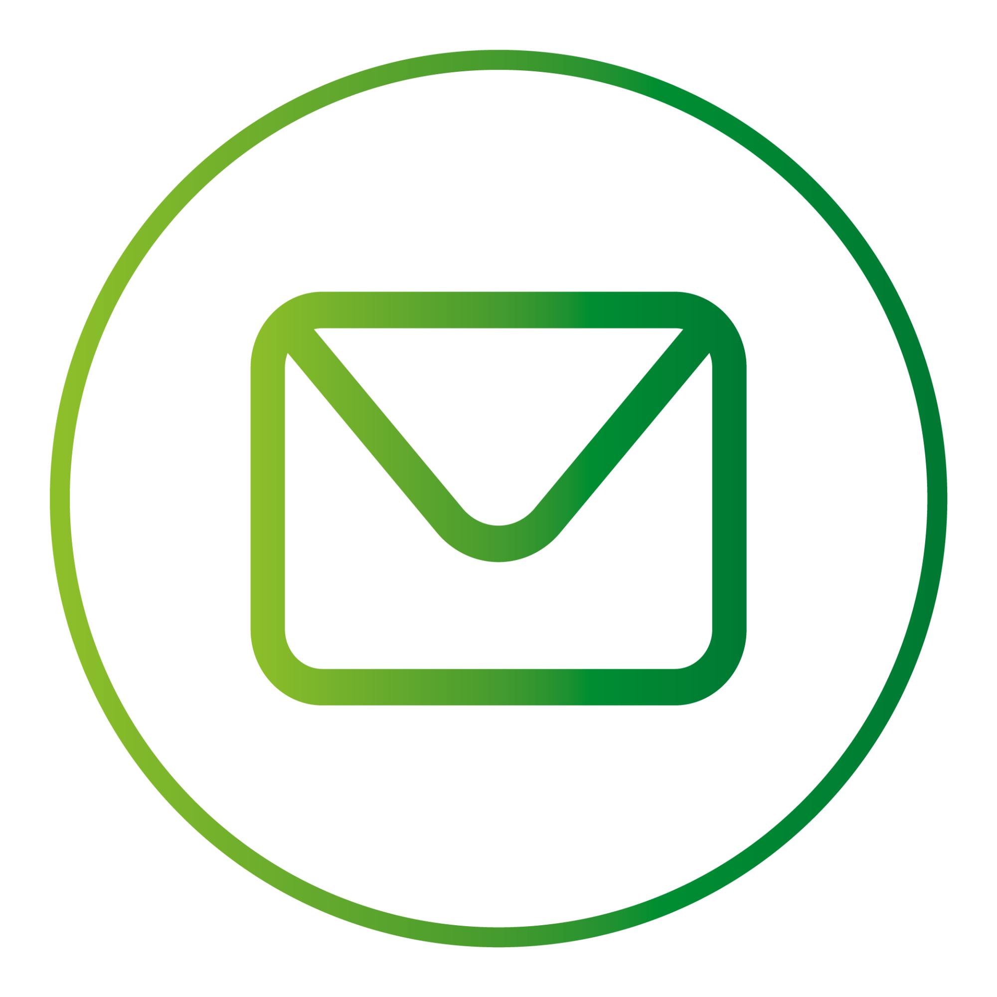 Mail icon outline