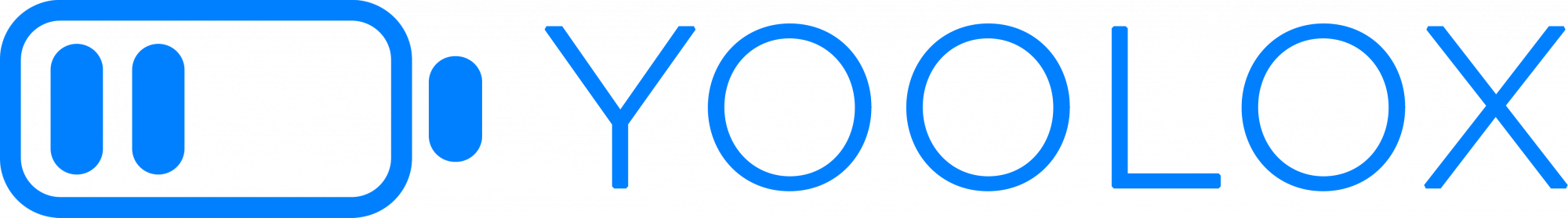 Yoolox logo blue