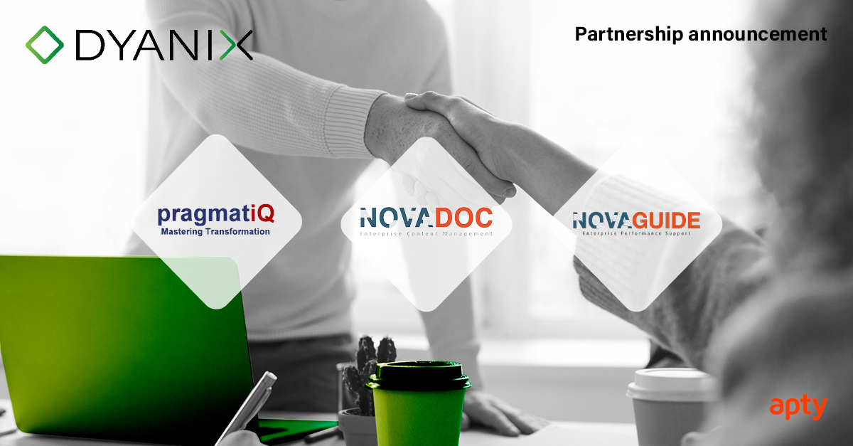 Dyanix partnership NovaDoc Pragmatiq